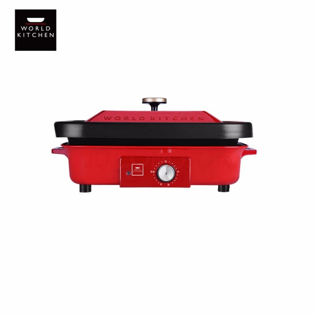 【授权商品】WORLD KITCHEN 康宁 WK-MC/KZ多功能烹饪锅料理锅抖音网红电烤盘烧烤炉家用烹饪锅2.8LJPY带授权招加盟代理