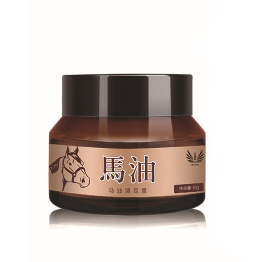 马油清足膏 滋润修护脚后跟干裂脱皮防裂膏足部护理保湿30g 商品图2