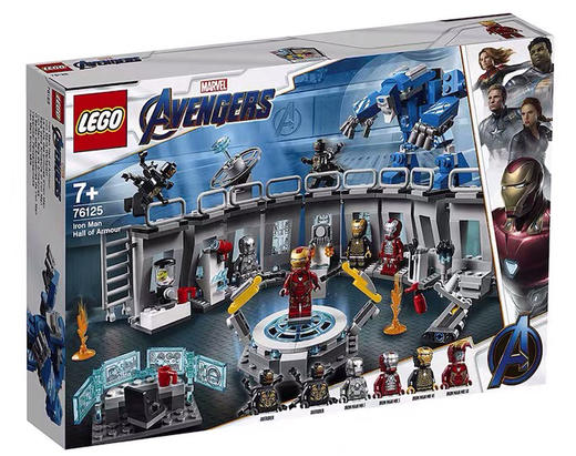乐高 钢铁侠机甲陈列室(76125) - 智乐星辉