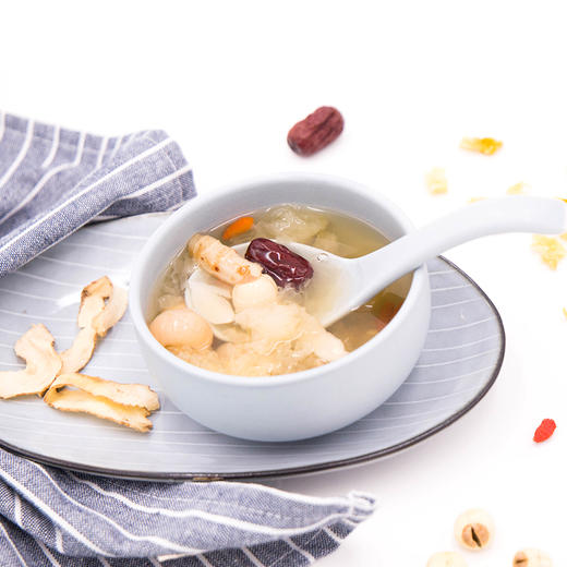 【任意3件6折】百合玉竹莲子糖水羹汤料包 78g*2包 自然集  即拆即煮懒人汤料包 商品图3