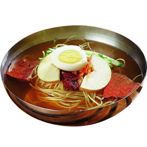 东北朝族冷面370克/袋 小麦荞麦 甜酸口味真空袋包装带调料包邮 商品图2