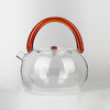 玻璃烧水壶单壶（红色把手） 商品缩略图0