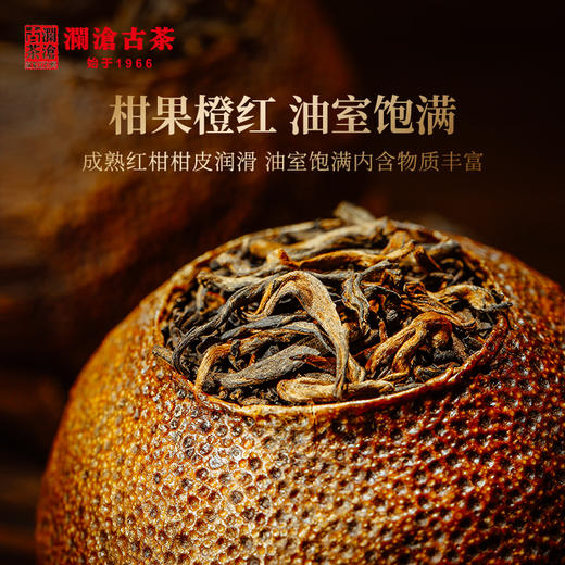 澜沧古茶茶妈妈2016年陈皮普洱大红柑250g 商品图1