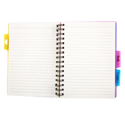 广博(GuangBo)16K115张线圈记事本子日记本文具笔记本 单本图案随机 FB60506 商品图1