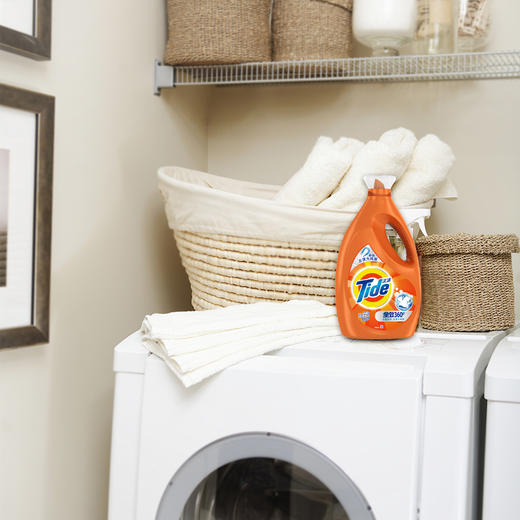 汰渍 全效360度洗衣液超值套装（洁雅百合）3kg*2+500g*6 商品图4