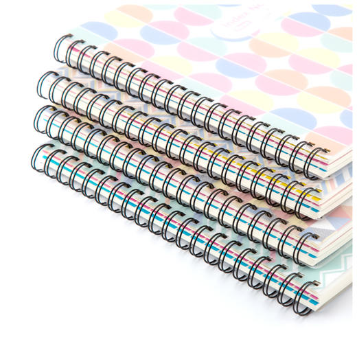 广博(GuangBo)16K115张线圈记事本子日记本文具笔记本 单本图案随机 FB60506 商品图4
