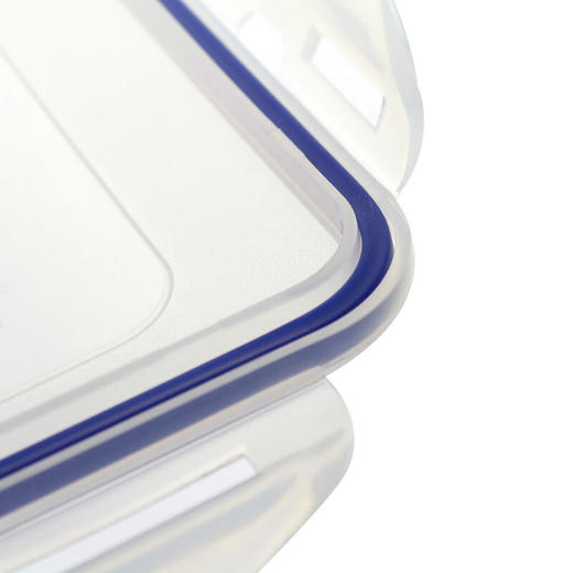 乐扣乐扣 塑料保鲜盒 微波炉饭盒 密封便当盒餐盒 水果零食品干货盒 厨房冰箱冷冻收纳储物储藏整理盒 600ML 商品图2