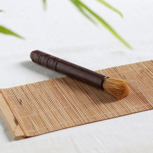 老竹养壶笔茶刷（金丝养壶笔) 商品图0