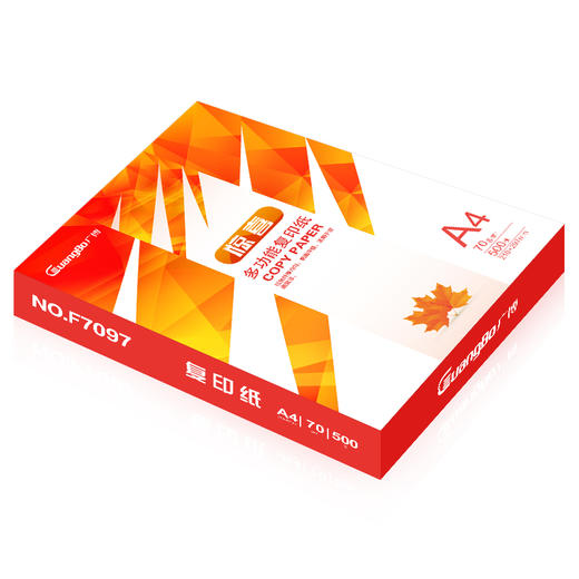 广博(GuangBo)70g惊喜A4打印纸复印纸 5包/箱F70975 商品图1