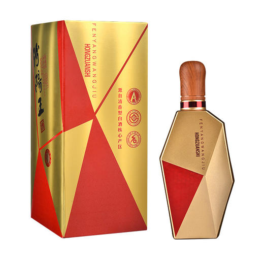 汾阳王红钻42度500ml*6瓶整箱装清香型白酒礼盒 商品图4