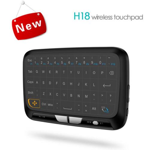 。【键盘】H18键盘无线全触摸键盘2.4G便携式Touchpad Mouse 商品图0