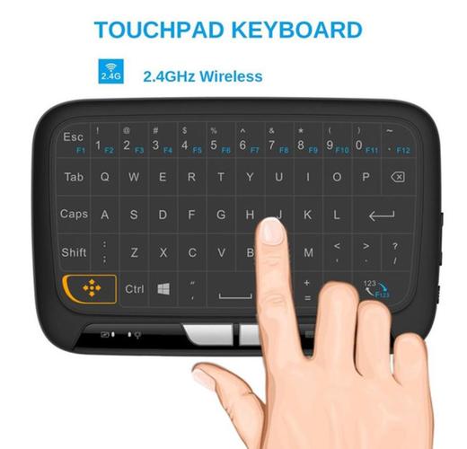 。【键盘】H18键盘无线全触摸键盘2.4G便携式Touchpad Mouse 商品图2