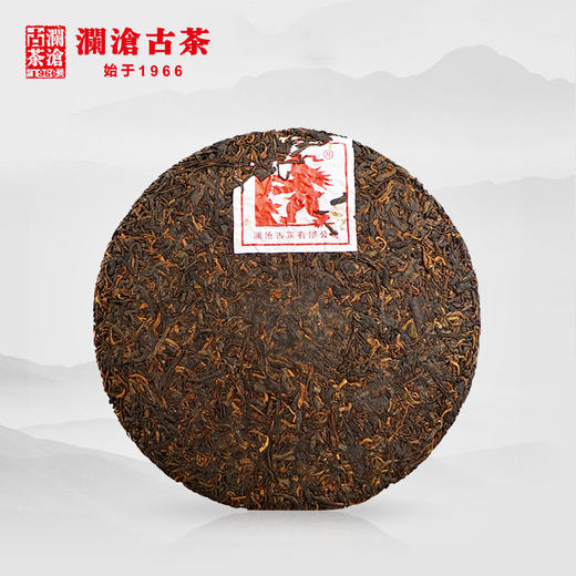 澜沧古茶易武古茶山普洱茶熟茶古树2018年云南七子饼茶正品357g 商品图1