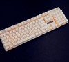 。【键盘】手感好电脑键盘 有线游戏办公用练打字粉色薄膜 笔记本台式机健盘 商品缩略图3