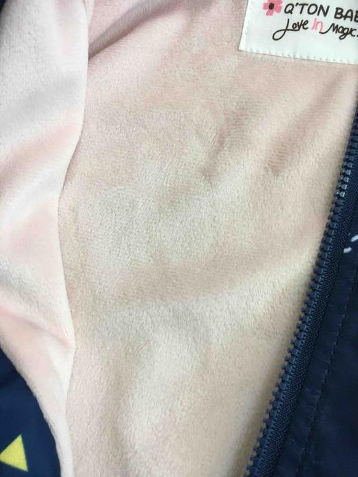 棉果果春秋季女童涤丝纺印花风衣外套 M322130319534 商品图4