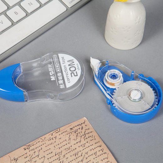 晨光(M&G)文具20m*5mm学生修正带 简约时尚涂改带 丝滑改正带 5支装ACT52314 商品图3