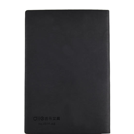 递乐 A6随身手账本/笔记本文具/记事本/会议记录本子商务办公用品136页 4314-A6黑色 商品图2