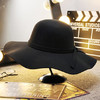 YB-00001111英伦休闲百搭黑色圆顶礼帽 商品缩略图4