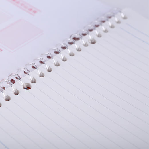 日本国誉(KOKUYO)淡彩曲奇26孔活页本子Campus活页纸替换芯精美5色索引分隔页 B5/40页透明 WSG-RUCP11T 商品图1