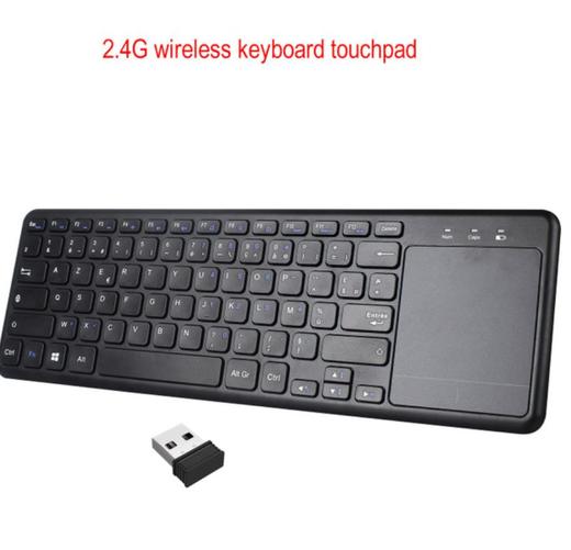 。【键盘】L200法文键盘2.4G无线键盘带触摸鼠标 商品图0