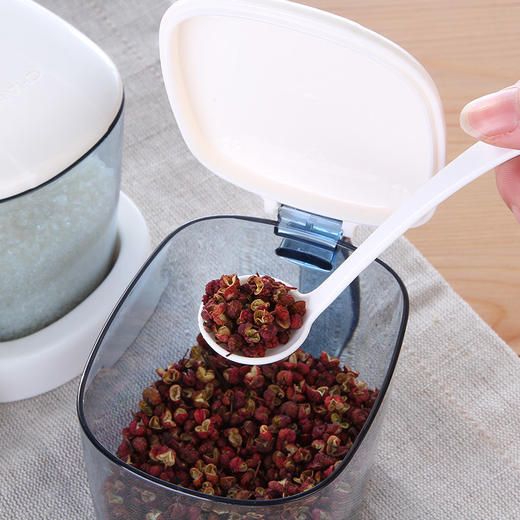 茶花 4组调料盒调味罐塑料调料瓶套装 B25003 商品图2