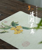 防水麻布禅意布艺手绘中国风小茶席（疏荷沙鸟） 商品缩略图1