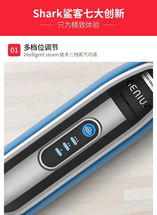 蒸汽拖把家用自动拖把电动高温拖洗地清洁机 p5孔雀蓝 - jpy韩国名牌