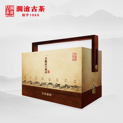 澜沧古茶2018年一手提走八座山名山古树普洱茶生茶1000g 商品图0