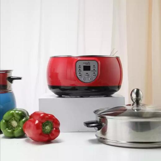 乐扣乐扣 LOCK&LOCK 多功能电蒸锅   EJP427RED 商品图5