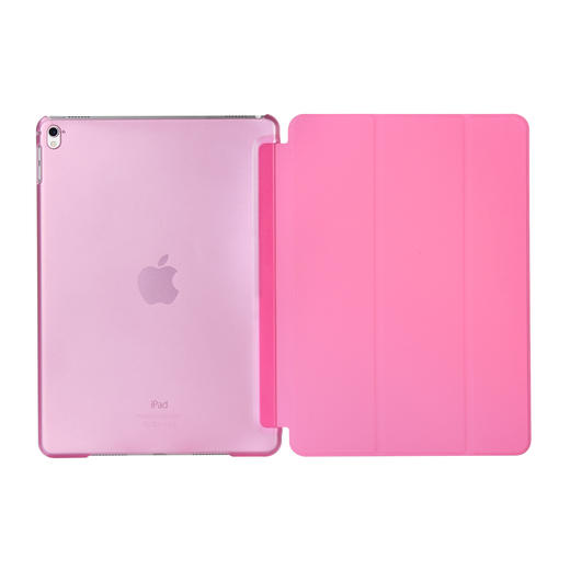iPad平板PU皮革保护壳，后壳彩色透明PC强化板 商品图3