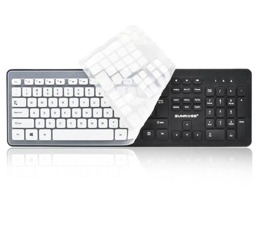 *【键盘】小太阳台式 笔记本电脑 通用USB接口有线防水巧克力键盘 商品图0