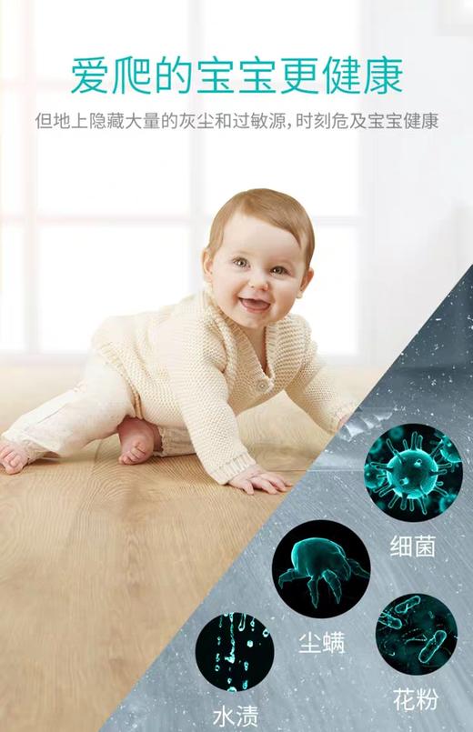 Shark鲨客蒸汽拖把电动家用高温手持拖地洗地擦地 P2 【浅蓝色】 轻装上阵JPY带授权招加盟代理 商品图2