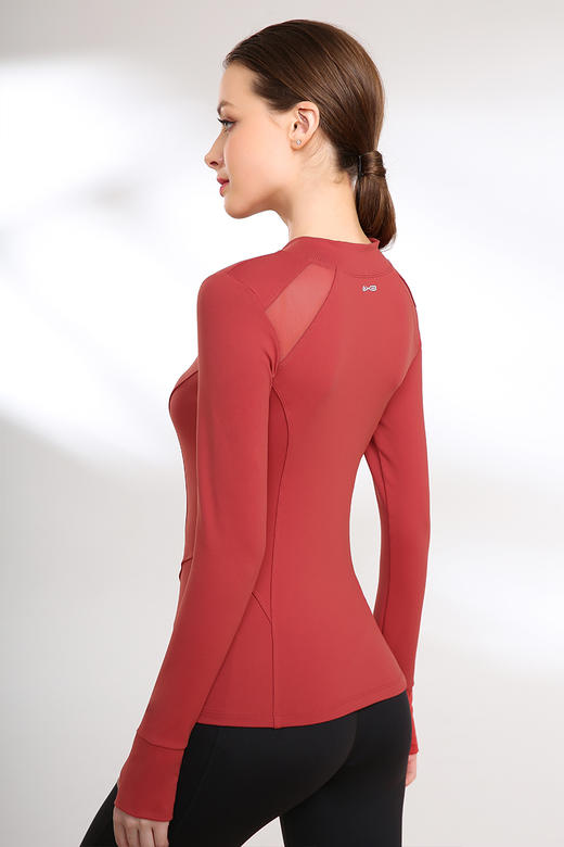 2021爱暇步秋冬新款瑜伽长袖上衣A9210N 商品图9