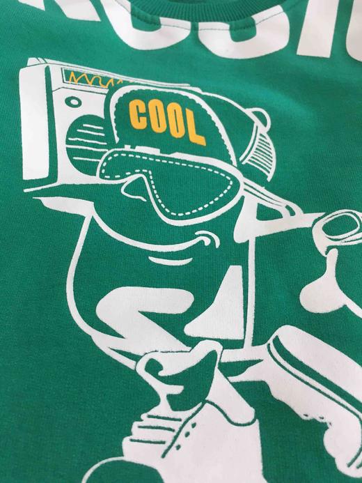 棉果果春秋季男童嘻哈卡通T恤 M312140219497 商品图6