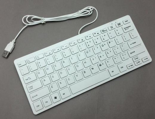 *【键盘】笔记本键盘 USB有线笔记本键盘 巧克力迷你键盘 商品图0