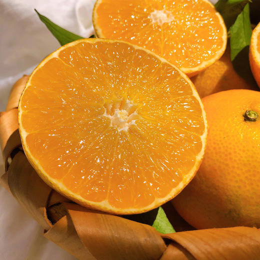 果汁瀑布爱媛38号果冻橙可以直接喝的橙子q弹爽滑皮薄如橘无渣无籽