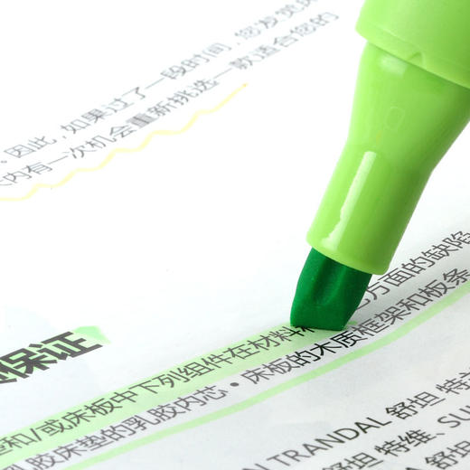 齐心(Comix)6色荧光笔醒目标记笔 水性记号笔 6支/盒 办公文具 K9036 商品图1