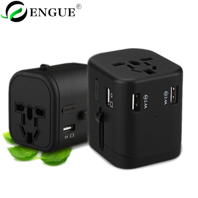 【授权商品】恩谷ENGUE 悍将 4.5A全球通用转换插头 EG-401JPY带授权招加盟代理