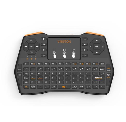 【键盘】i8 飞鼠 键盘 PLUS 迷你无线 三色背光 2.4G 多媒体 摇控 mini 商品图1