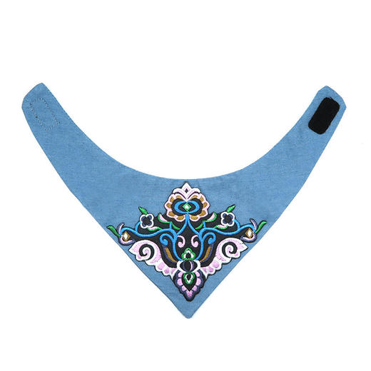 复古民族牛仔三角巾