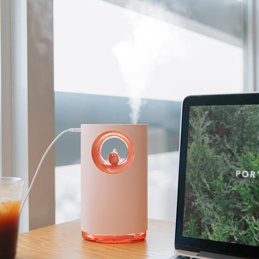 【音乐补水加湿器】创意新款加湿器补水减压小夜灯 办公室静音USB雾化器 商品图2