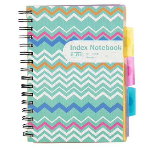 广博(GuangBo)16K115张线圈记事本子日记本文具笔记本 单本图案随机 FB60506 商品图6