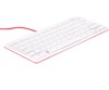 *【键盘】 官方Raspberry Pi键盘, 红/白, 美式布局, 有线 商品缩略图0