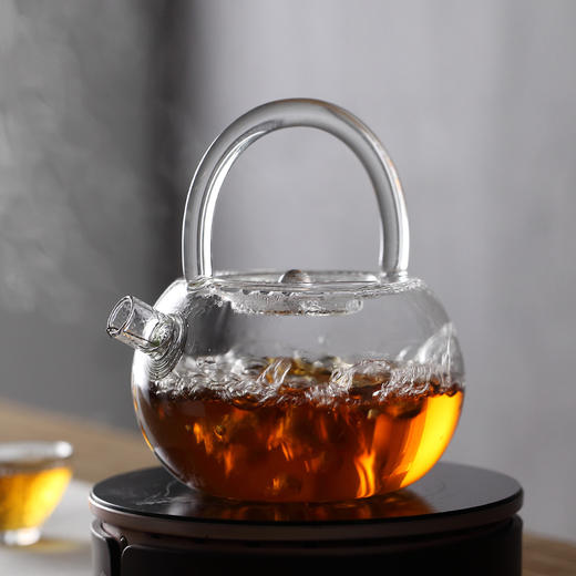 玻璃烧水壶单壶（白色把手） 商品图1