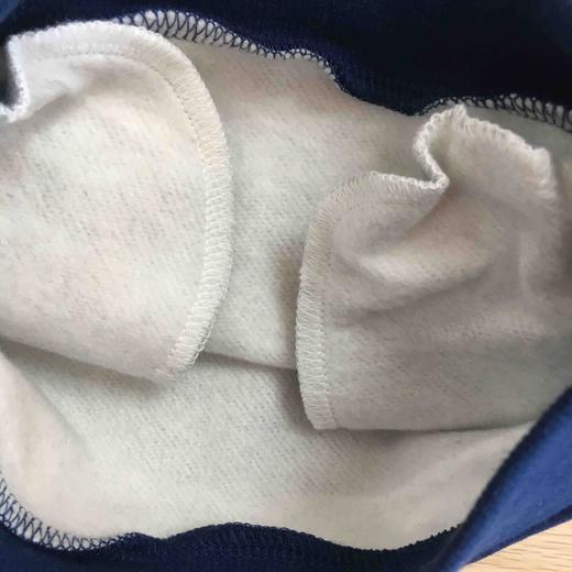 棉果果春秋季女童大毛圈抓绒宽条纹套头T恤 M322180219525 商品图2