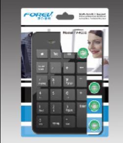 *【键盘】迷你FV-65S笔记本电脑巧克力黑白时尚超薄USB有线键盘 商品图3