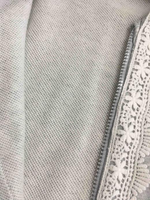 棉果果春秋季女童磨毛大毛圈连帽长袖外套 M322100219445 商品图5