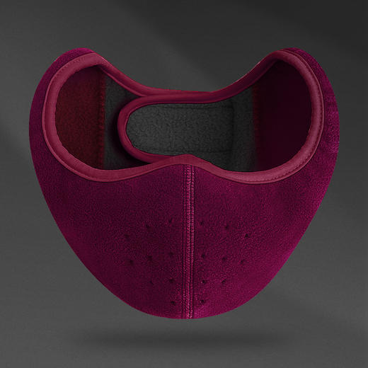 秋冬季男女通用骑行防尘防雾霾保暖防寒耳罩护脸护耳套口罩二合一 商品图6