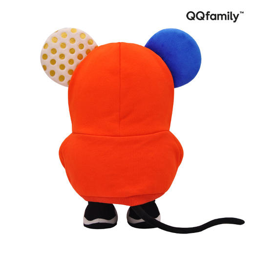 QQfamily系列之QQ金鼠公仔铂金鼠公仔毛绒玩具 商品图9