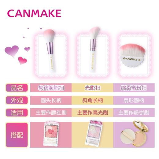 Canmake井田绵柔蜜粉扫 商品图2